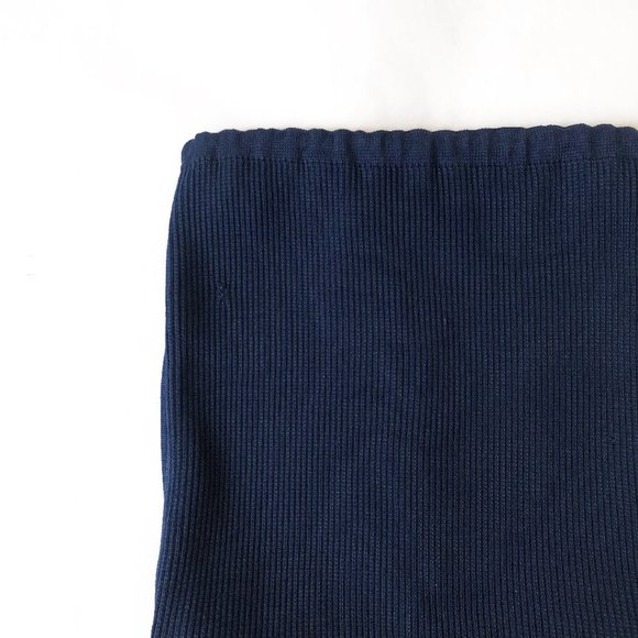 Balenciaga navy blue knit drawstring bag purse backpack - Picture 8 of 10